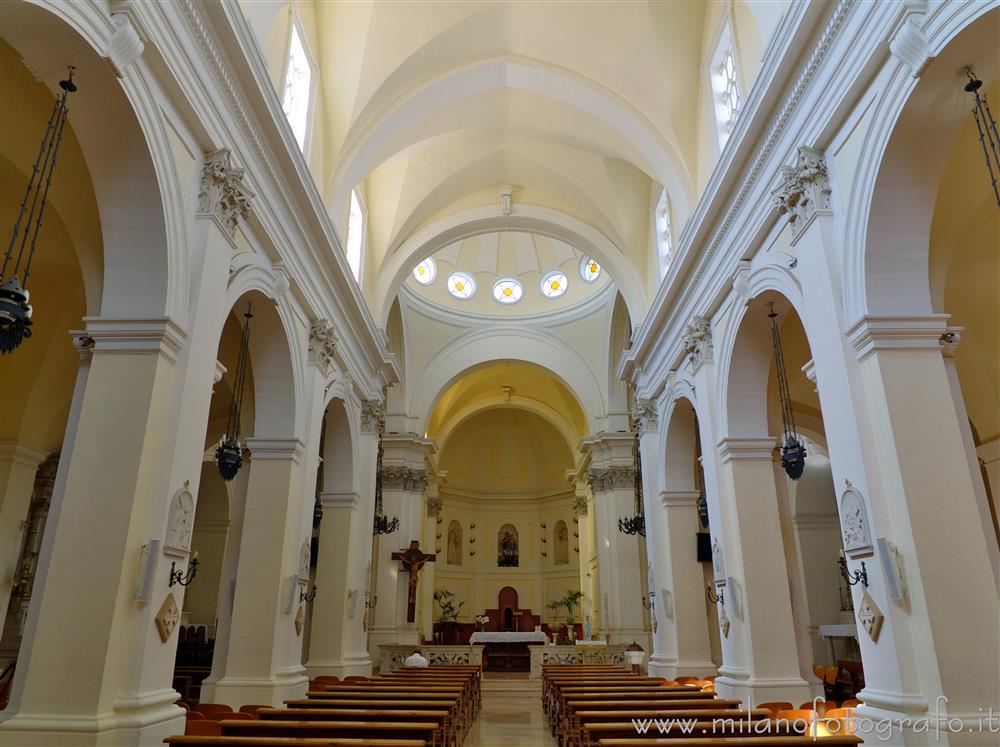 Racale (Lecce, Italy) - Interior of the Church of Our Lady of Sorrows